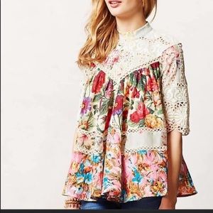 Anthropologie Zimmerman Frangipani blouse